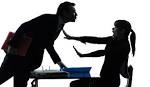 Sexual harassment in the office b & w